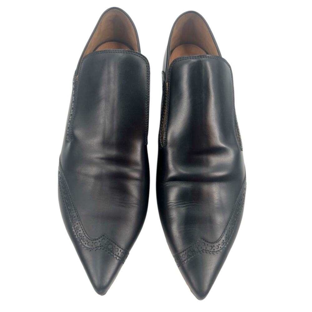 Dries Van Noten Brogue Pointed-Toe Flats Flats loafer sz 40.5